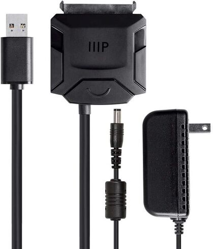 محول مونوبرايس USB 3.0 إلى SATA (114597)، أبيض in Saudi Arabia