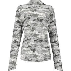 Simms Women's Bugstopper SolarFlex Hoodie with Insect Shield, Quick Dry Lightweight Hoodie, Bluegrass Heather, Medium in Saudi Arabia