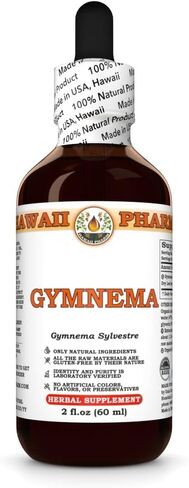 Gymnema (Gymnema Sylvestre) Dry Leaf Tincture, Made in Hawaii, Organic Raw Materials, All Natural, Vegan, Pure Liquid Extract - 4 fl.oz in Saudi Arabia