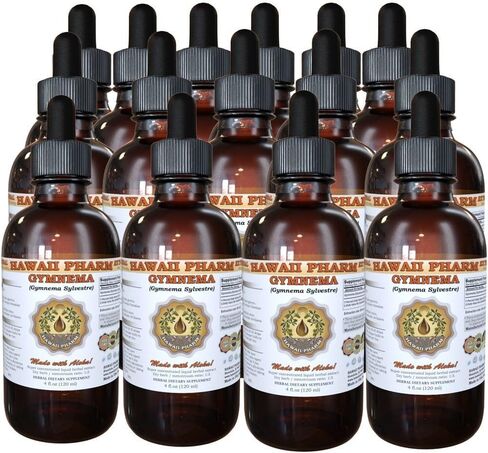 HawaiiPharm Gymnema Liquid Extract, Organic Gymnema (Gymnema Sylvestre) Tincture Supplement 2 oz in Saudi Arabia