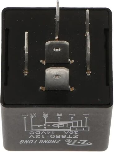 ZT603-DC12V 20A 6Pin 6P Windscreen Wiper Relay High Switching Capability Product in Saudi Arabia