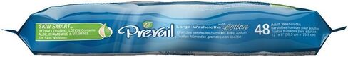 Prevail Soft Pack Adult Washcloths - Unisex Adult Incontinence Wipes - Disposable Adult Wipes for Men & Women - 12"x 8", 576 Count (12 Packs of 48) in Saudi Arabia