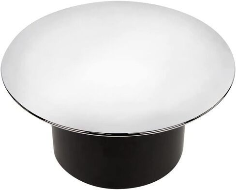 United Pacific 10326 Axle Cover Kit ، Aero Full-Moon ، الخلفية ، Chrome in Saudi Arabia