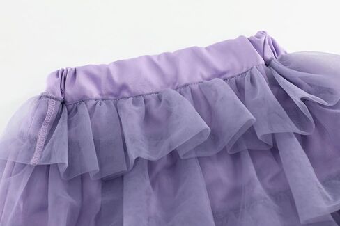 KISBINI Toddler Girls Tiered Maxi Skirt A-Line Long Tulle Skirts for Girls in Kuwait