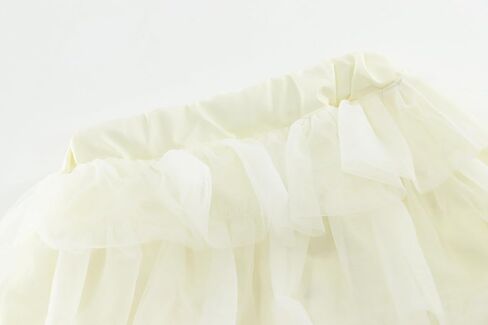 KISBINI Toddler Girls Tiered Maxi Skirt A-Line Long Tulle Skirts for Girls in Kuwait