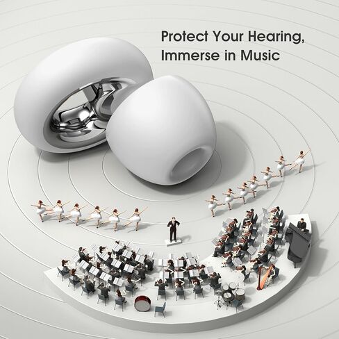 سدادات أذن لتقليل الضوضاء أثناء النوم، قابلة لإعادة الاستخدام، باللون الوردي in Kuwait