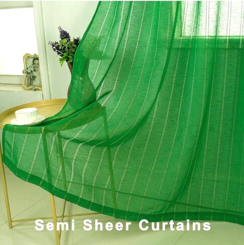 Curtains Esmerald Color, 52w x 84l (2 Panels) in Saudi Arabia