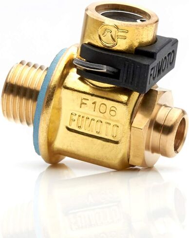Fumoto Original F106S with LC-10 Lever Clip FS-Series Engine Oil Drain Valve, 1 Pack Golden in Saudi Arabia