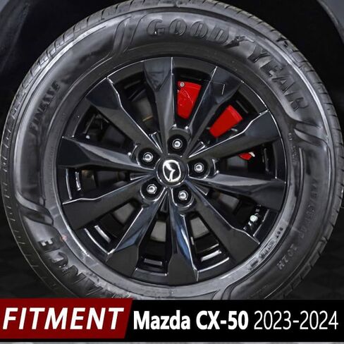 AOOA Caliper Covers Red Aluminum Brake Caliper Covers Fit for Mazda CX-50 2023-2025 （front and rear） in Saudi Arabia
