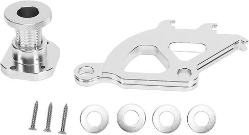 Triple Hook Clutch Quadrant Firewall Adjuster Kit Aluminum Silver Replacement for 1996 2004 Premium Durable High Performance Easy to Install Direct Fit CNC Cut Smooth Surface in Saudi Arabia