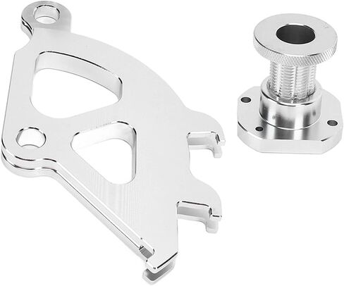 Triple Hook Clutch Quadrant Firewall Adjuster Kit Aluminum Silver Replacement for 1996 2004 Premium Durable High Performance Easy to Install Direct Fit CNC Cut Smooth Surface in Saudi Arabia