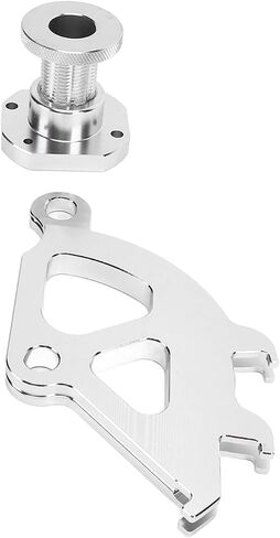 Triple Hook Clutch Quadrant Firewall Adjuster Kit Aluminum Silver Replacement for 1996 2004 Premium Durable High Performance Easy to Install Direct Fit CNC Cut Smooth Surface in Saudi Arabia