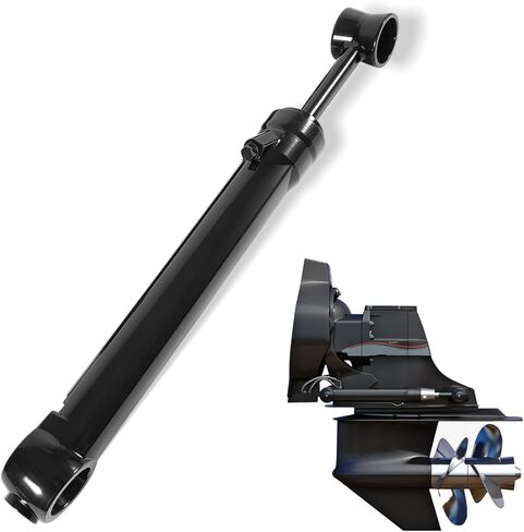 تقليم الطاقة ، جزء استبدال منفذ أسطوانة ذبابة الميل لـ Mercruiser Bravo 1 2 3 X1 X2 X3 X4S XZ-يحل محل 98703A26 8M0108279 (9B-121-02) in Kuwait