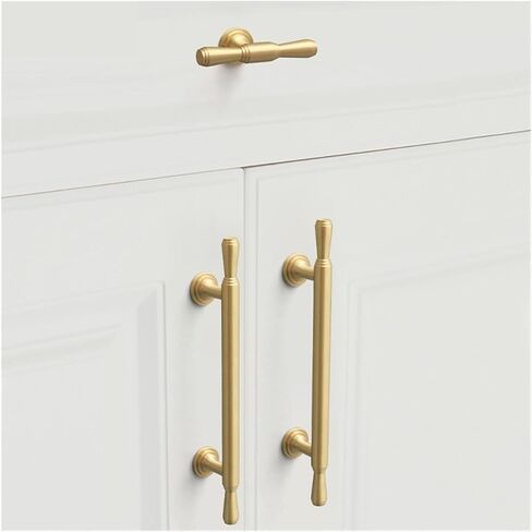 أوروبي بسيط من النحاس النحاس الأثاث الأثاث درج الأجهزة مقبض الأجهزة إكسسوارات الباب مقبض النحاس اللون (1060 96COFFEE) in Kuwait