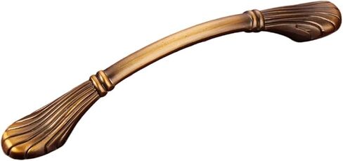Retro Furniture Cabinet Drawer Handles Simple Kitchen Handle Design(Ancient Yellow 158mm) in Saudi Arabia