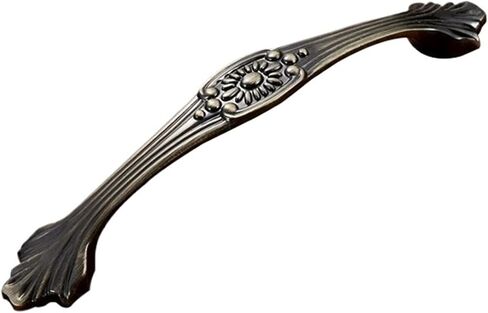 Creative Furniture Handles, Embossed Cabinets, Wardrobe Drawer Handles(Green Ancient Color,134 * 24.5mm) in Saudi Arabia