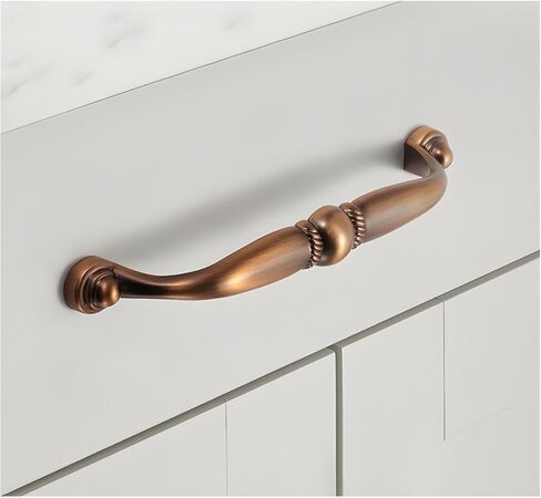 Cabinet Handles Wardrobe Kitchen Handles Cabinet Door Drawer Furniture Hardware(13 Brown) in Saudi Arabia