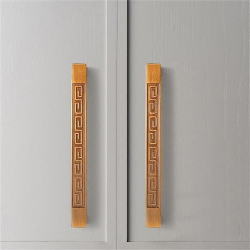 Cabinet Handles Wardrobe Kitchen Handles Cabinet Door Drawer Furniture Hardware(13 Brown) in Saudi Arabia