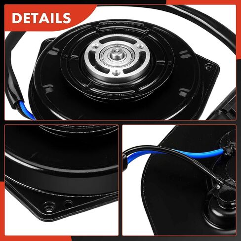 A-Premium A/C Condenser Fan Motor Compatible with Toyota Corolla 1993-1997, Celica 1994-1994 & Lexus GS300 1993-1995, 1.6L 1.8L 2.2L 3.0L in Saudi Arabia