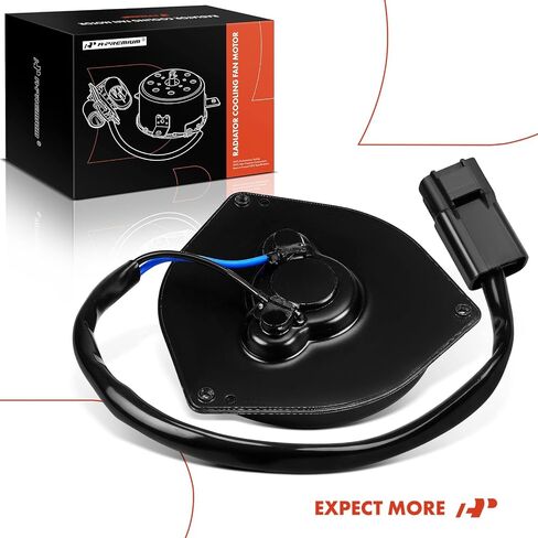 A-Premium A/C Condenser Fan Motor Compatible with Toyota Corolla 1993-1997, Celica 1994-1994 & Lexus GS300 1993-1995, 1.6L 1.8L 2.2L 3.0L in Saudi Arabia