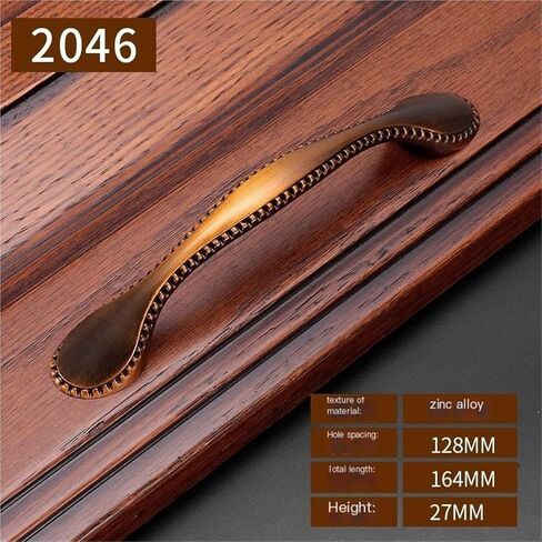 Cabinet Handles Wardrobe Kitchen Handles Cabinet Door Drawer Furniture Hardware(13 Brown) in Saudi Arabia