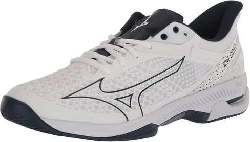 Mizuno Wave Exceed Tour 5 AC Men Tennis Shoe, Black-Silver, 9.5 in Saudi Arabia
