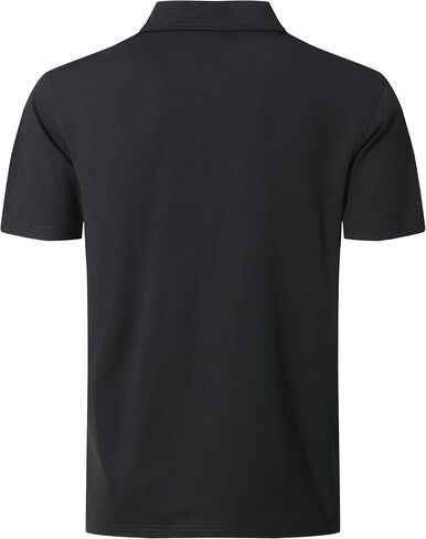 Men's Active Polo Shirt Lightweight Short Sleeve Athletic Golf Polos Daily Stylish Collared Shirts in Saudi Arabia
