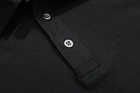 Men's Active Polo Shirt Lightweight Short Sleeve Athletic Golf Polos Daily Stylish Collared Shirts in Saudi Arabia
