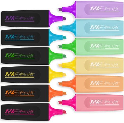 Ashton and Wright - ElectroLine Classic Highlighters - Neon 6 Pack in Kuwait