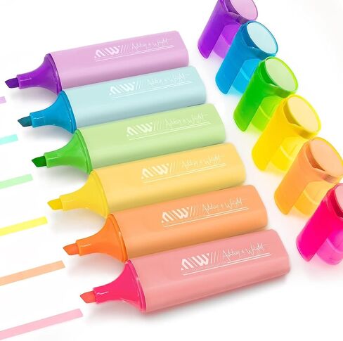 Ashton and Wright - ElectroLine Classic Highlighters - Neon 6 Pack in Kuwait
