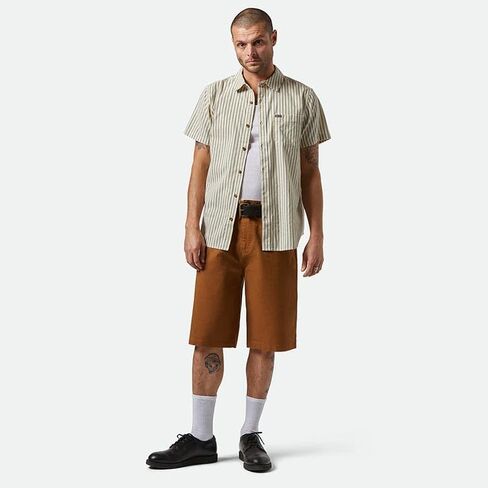 Brixton - Mens Charter Print Woven Shirt in Kuwait