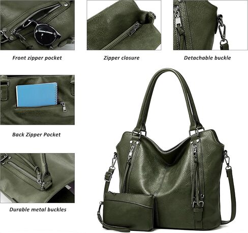 Tote Handbags for Women Hobo Handbags Purse and Handbags Shoulder Crossbody Bags for Work Travel Everyday in Kuwait