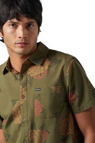 Brixton - Mens Charter Print Woven Shirt in Kuwait