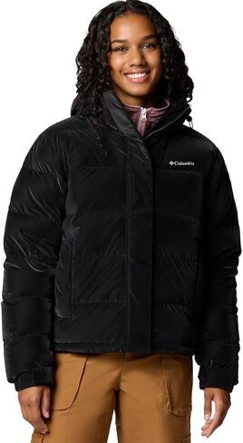 Columbia Bulo Point III Down Jacket - Women's, Black Velvet Sheen, L in Saudi Arabia