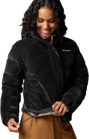 Columbia Bulo Point III Down Jacket - Women's, Black Velvet Sheen, L in Saudi Arabia