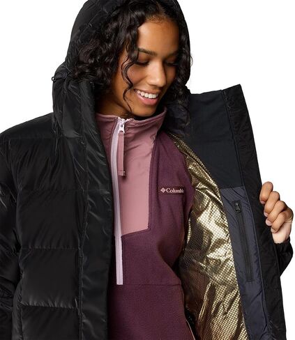 Columbia Bulo Point III Down Jacket - Women's, Black Velvet Sheen, L in Saudi Arabia