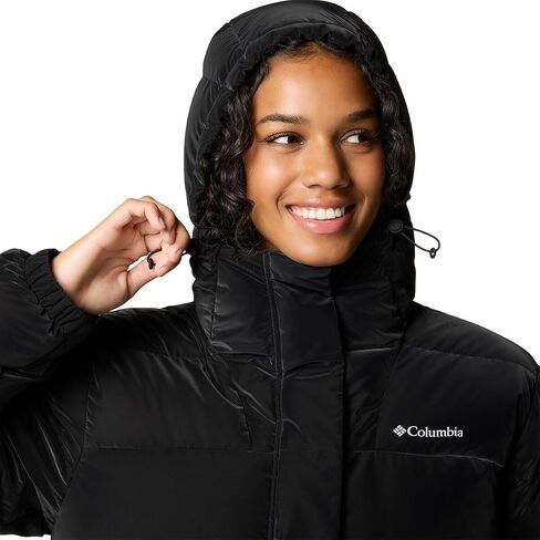 Columbia Bulo Point III Down Jacket - Women's, Black Velvet Sheen, L in Saudi Arabia