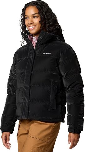 Columbia Bulo Point III Down Jacket - Women's, Black Velvet Sheen, L in Saudi Arabia