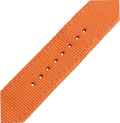 Gatuida Nylon Watch Strap Orange Wristband for Litness Outdoor Antives Roval Ordor Resport Easy To Plack Band For Watches in Saudi Arabia
