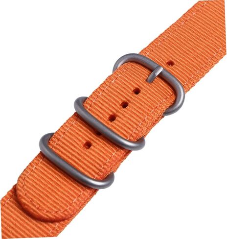 Gatuida Nylon Watch Strap Orange Wristband for Litness Outdoor Antives Roval Ordor Resport Easy To Plack Band For Watches in Saudi Arabia