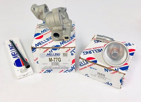 مضخة زيت M77G ، IS77 رمح محرك الصلب والتقاط الشاشة متوافقة مع 1968-90 Chevy BBC 366 396 402 427 454 496. in Kuwait