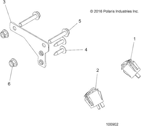 Polaris ATV Low Speed Variable Switch, Genuine OEM Part 4016538, Qty 1 in Saudi Arabia
