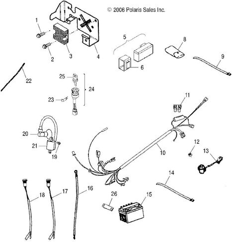 Polaris ATV CDI Assembly, Pheonix, Genuine OEM Part 0454169, Qty 1 in Saudi Arabia