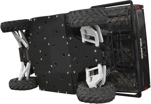 SuperATV 1/2" Thick UHMW Skid Plate for 2021+Polaris Ranger XP 1000 Crew (See Fitment) | Fully Protect Your Machine's Undercarriage | Full Front-to-Back Protection | Made in the USA in Kuwait