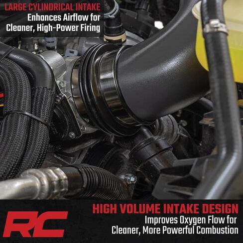 Rough Country Cold Air Intake for Ford F-150 (2021-2025) V8/5.0L - Increases Horsepower, Towing Power & Acceleration in Saudi Arabia