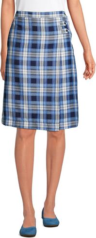 LANDS 'END SCHOOL AND SCHOOL GONTAL FORMALS A-LINE SKIRT تحت الركبة in Saudi Arabia