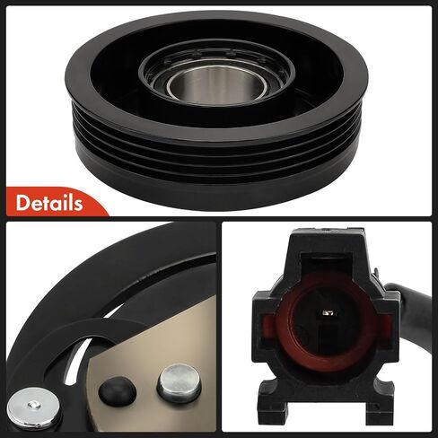 A-Premium Air Conditioner AC Compressor Clutch Kit Compatible with Subaru Forester 2008-2013 2.5L, Forester 2014, Impreza 2008-2014 2.5L, WRX 2015, WRX STI 2015 in Saudi Arabia