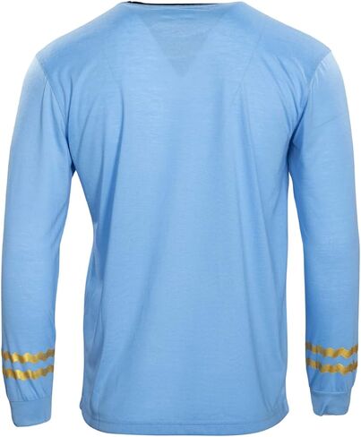 Star Trek Long Sleeve Halloween Costume T-shirt Spock Captain Kirk Engineering Cosplay in Saudi Arabia