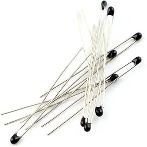 100PCS NTC Thermistor Thermal Resistor Kit NTC-MF52AT Resistors Set 1.5K 2.2K 2.7K 3.3K 4.7K 6.8K 30K 40K 47K 100K B4250 1% in Saudi Arabia