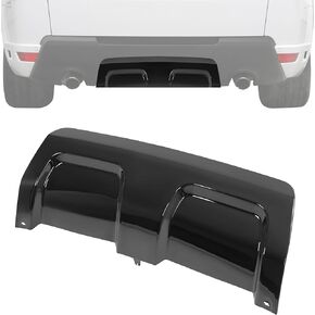 KUAFU Rear Bumper Skid Plate Compatible with 2014-2017 Land Rover Range Rover Sport Plastic (PP) Painted Black in Saudi Arabia